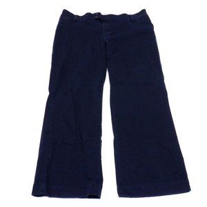 LEE 16P 16 Petite Navy Stretch Crop Pant 